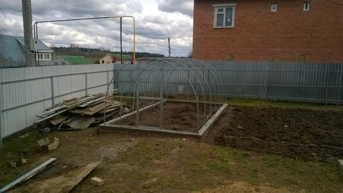 Установка теплицы в Александрове