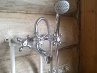 Установка смесителя для душа